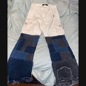 Jaded London Patchwork Jeans 24w